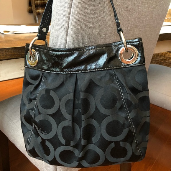 Black Coach Purse - Picture 4 of 5